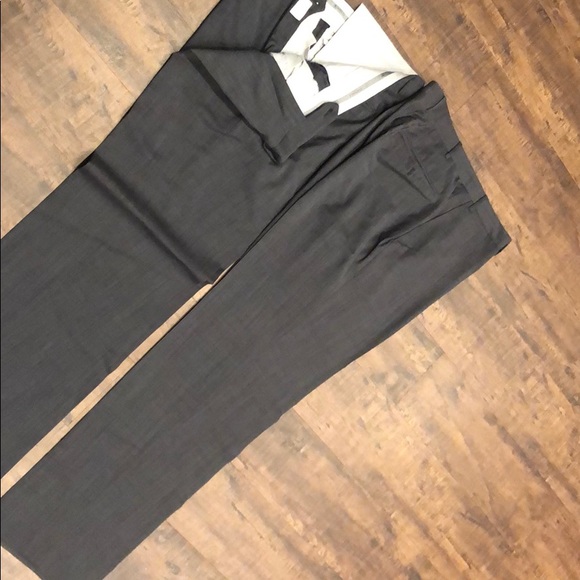 1 Canali grey dress slacks flat front- 2 avail - Picture 1 of 4